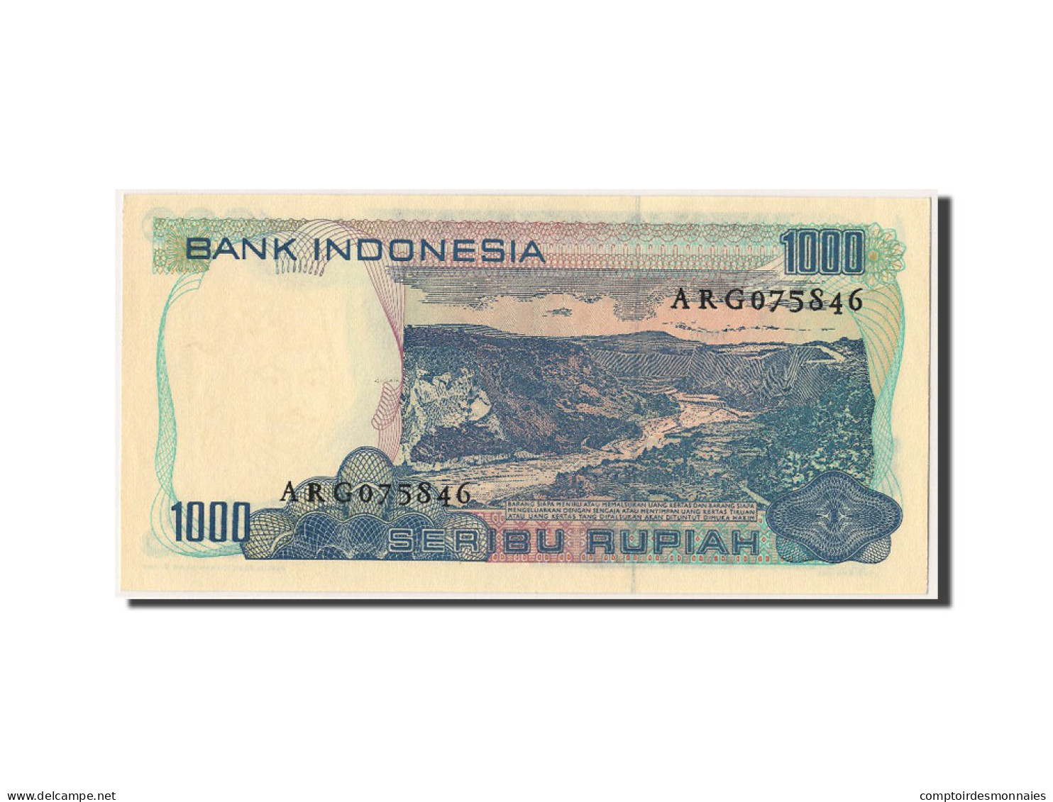 Billet, Indonésie, 1000 Rupiah, 1980, NEUF - Indonésie