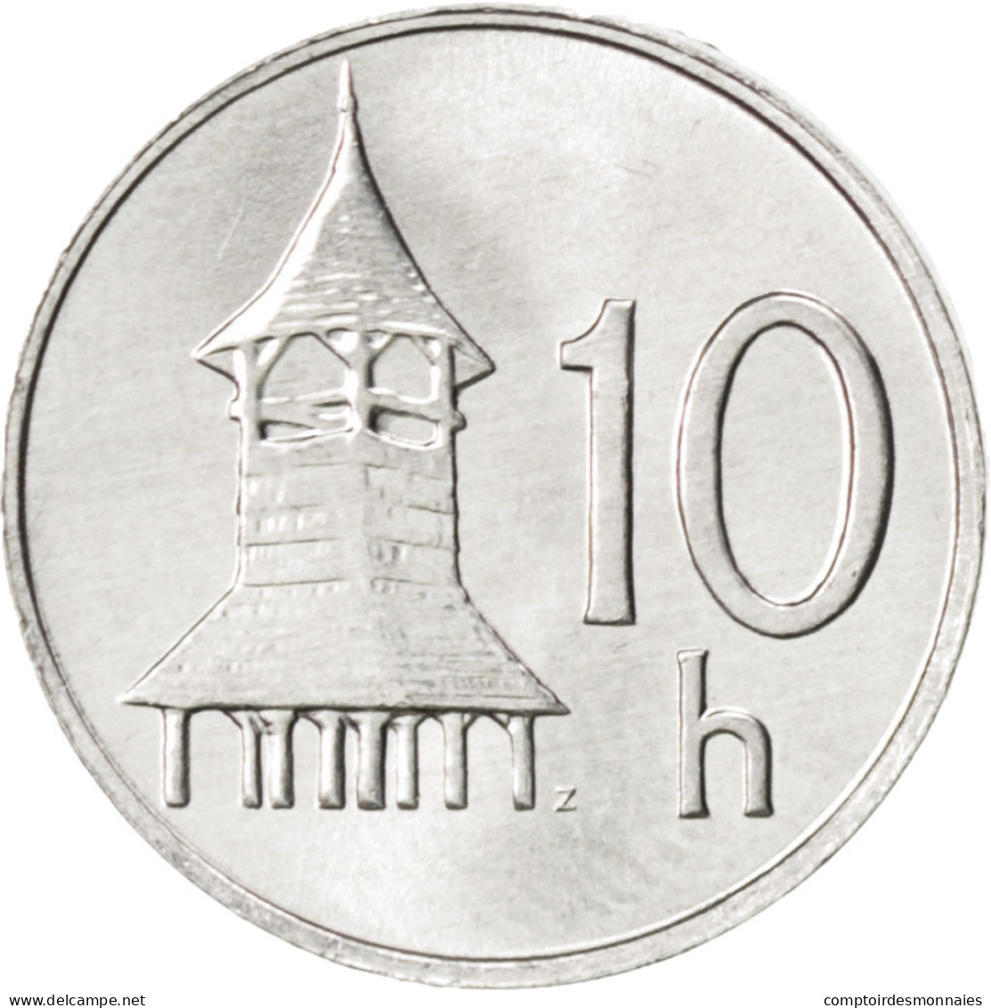 Monnaie, Slovaquie, 10 Halierov, 2001, SPL, Aluminium, KM:17 - Slovaquie