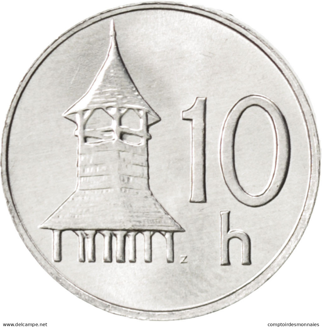 Monnaie, Slovaquie, 10 Halierov, 2001, SPL, Aluminium, KM:17 - Slovakia