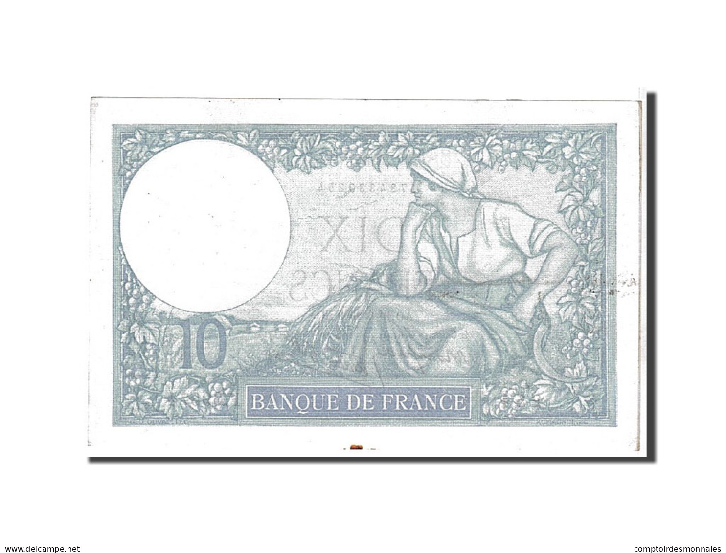 Billet, France, 10 Francs, 10 F 1916-1942 ''Minerve'', 1939, SUP, Fayette:7.3 - 10 F 1916-1942 ''Minerve''