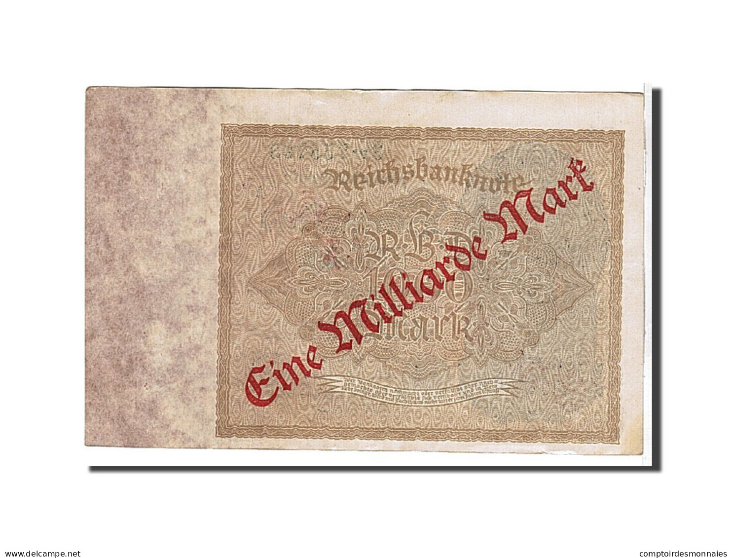 Billet, Allemagne, 1 Milliarde Mark On 1000 Mark, 1922, TTB+ - 1000 Mark