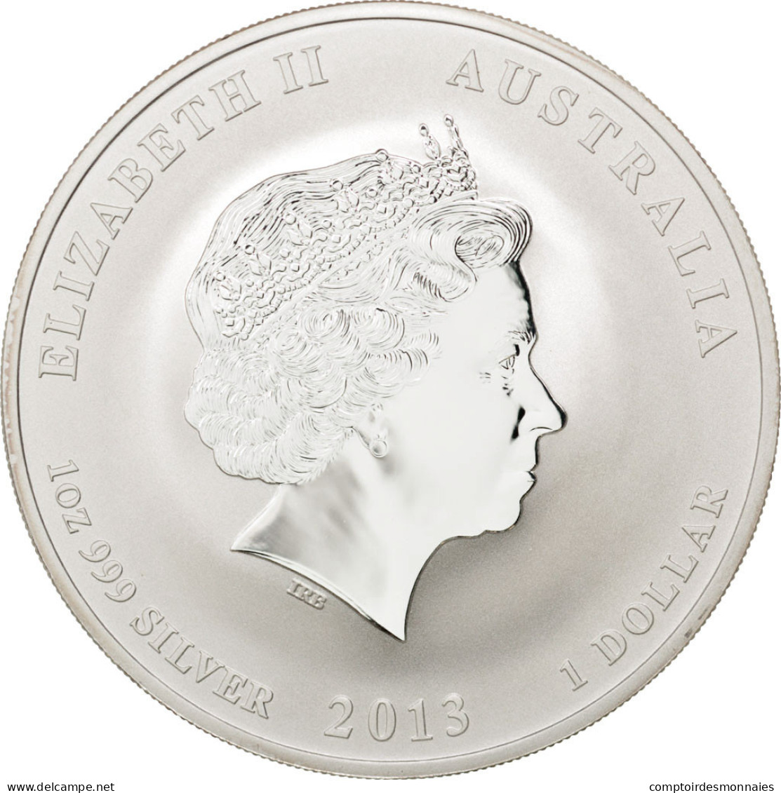 Monnaie, Australie, Elizabeth II, Dollar, 2013, FDC, Argent, KM:1831 - Autres & Non Classés