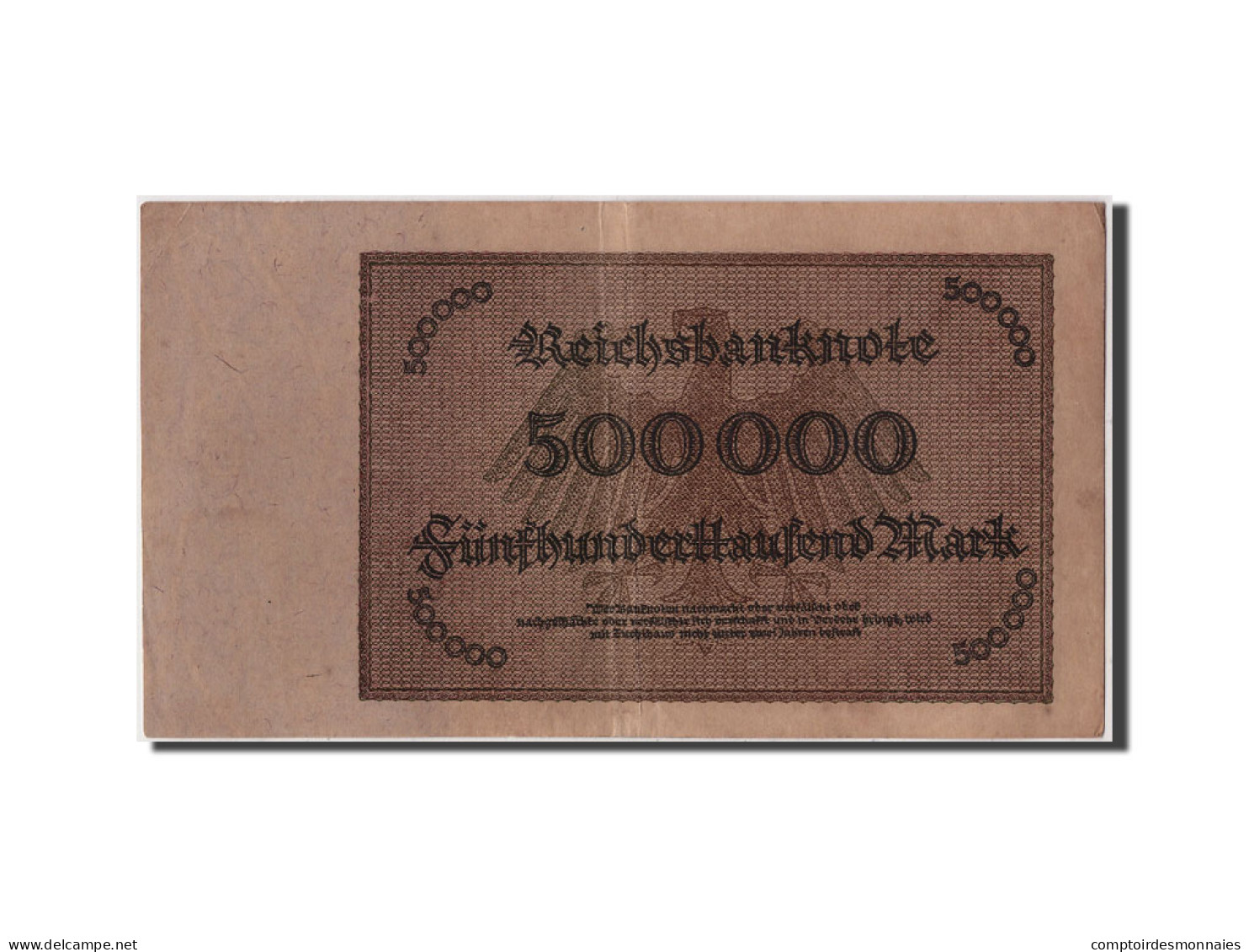Billet, Allemagne, 500,000 Mark, 1923, 1923-03-01, TTB - 500000 Mark