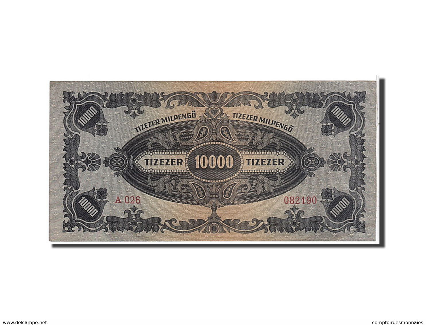 Billet, Hongrie, 10,000 Milpengö, 1946, KM:126, TTB+ - Ungarn