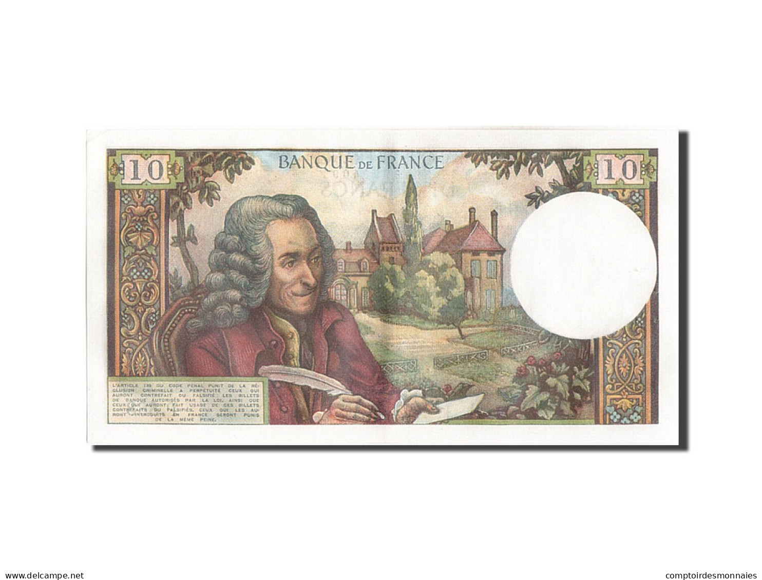 Billet, France, 10 Francs, 10 F 1963-1973 ''Voltaire'', 1973, 1973-06-07, SUP - 10 F 1963-1973 ''Voltaire''