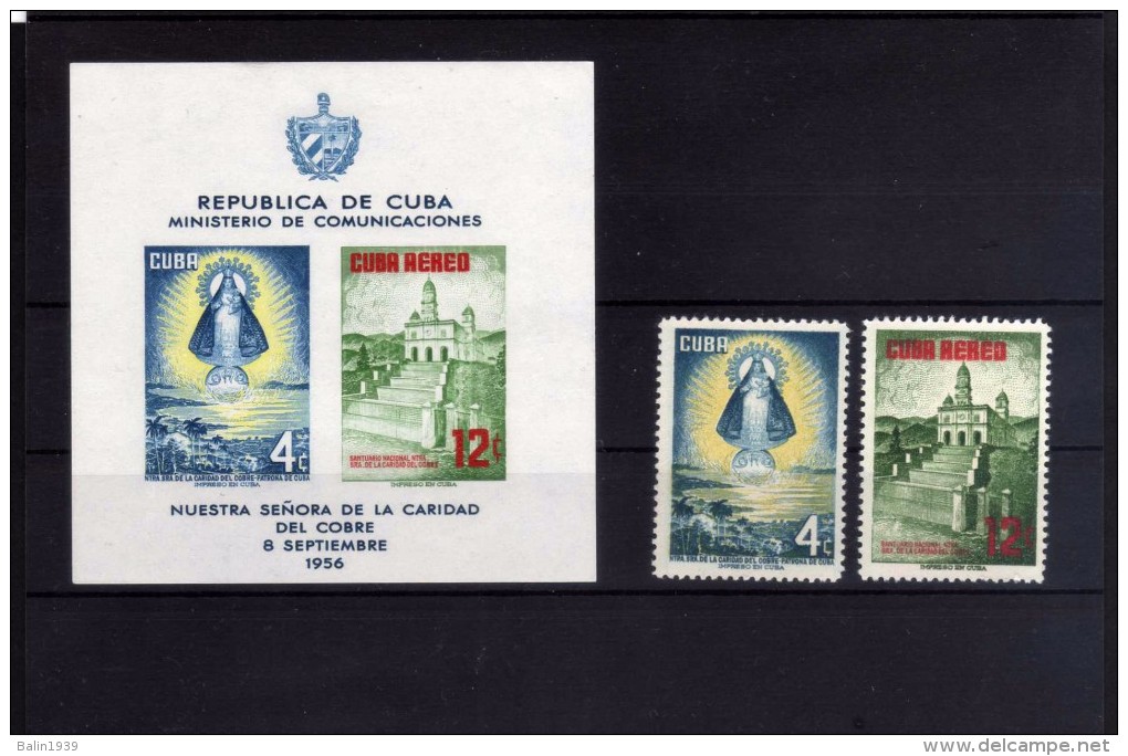 CU-00057 - 1956 - Cuba - Yv. 441 Y A. 148 + H.15 - MNH - Ungebraucht