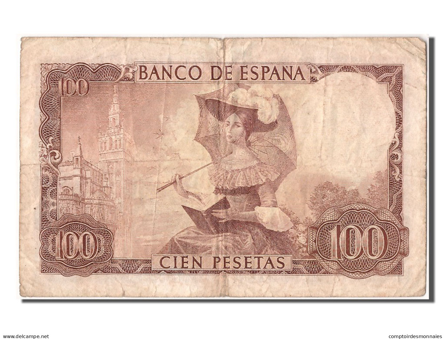 Billet, Espagne, 100 Pesetas, 1965, 1965-11-19, TB+ - 100 Pesetas