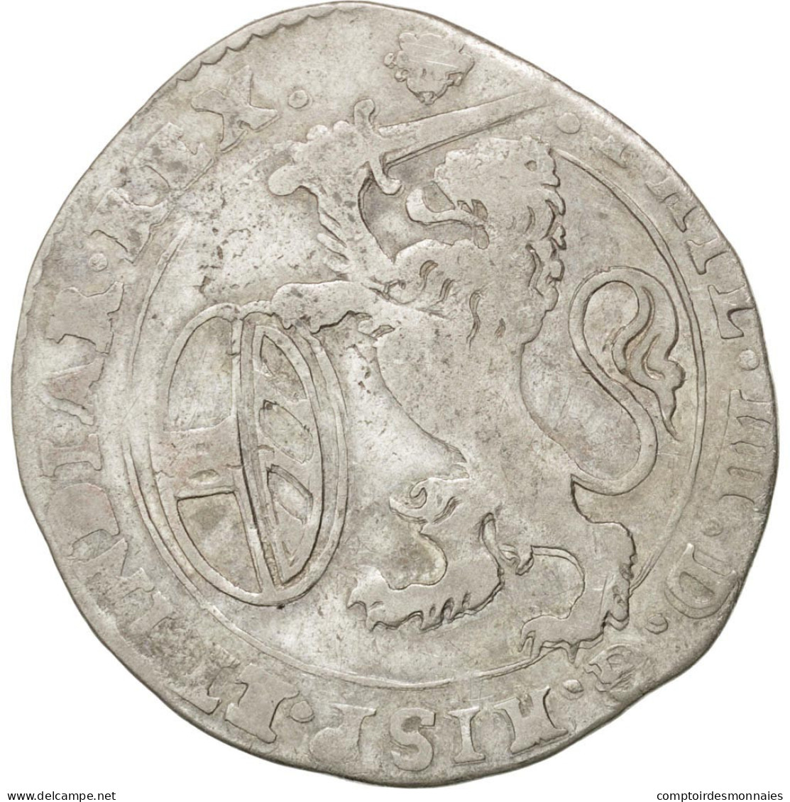 Monnaie, Pays-Bas Espagnols, BRABANT, Escalin, 1630, Brabant, TB+, Argent - Autres & Non Classés