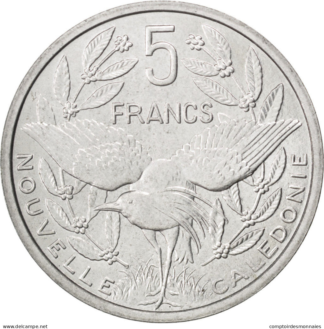 Monnaie, Nouvelle-Calédonie, 5 Francs, 1952, Paris, SUP+, Aluminium, KM:E10 - Nouvelle-Calédonie