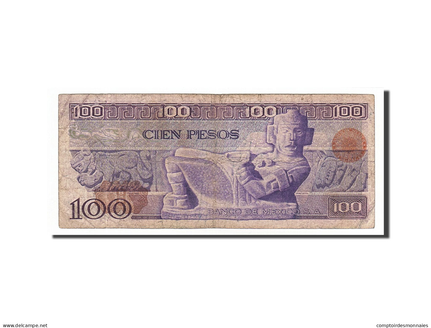 Billet, Mexique, 100 Pesos, 1978, 1978-07-05, TB+ - Mexique