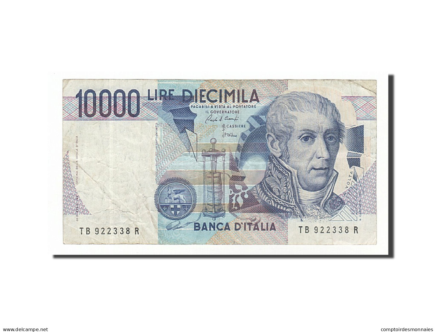 Billet, Italie, 10,000 Lire, 1984, 1984-09-03, TB+ - 10.000 Lire