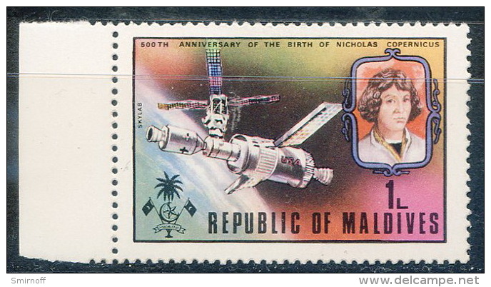 Space Astronomy Medecine Maldives Copernic Skylab - Maldiven (1965-...)