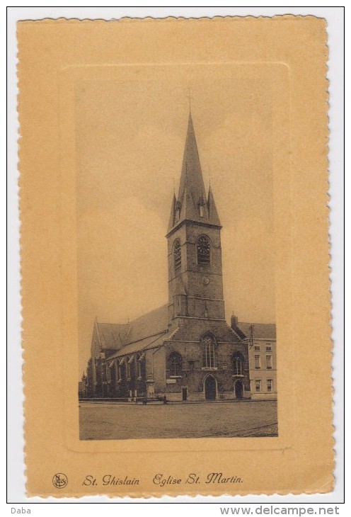 Saint-Ghislain. Eglise St-Martin. - Saint-Ghislain