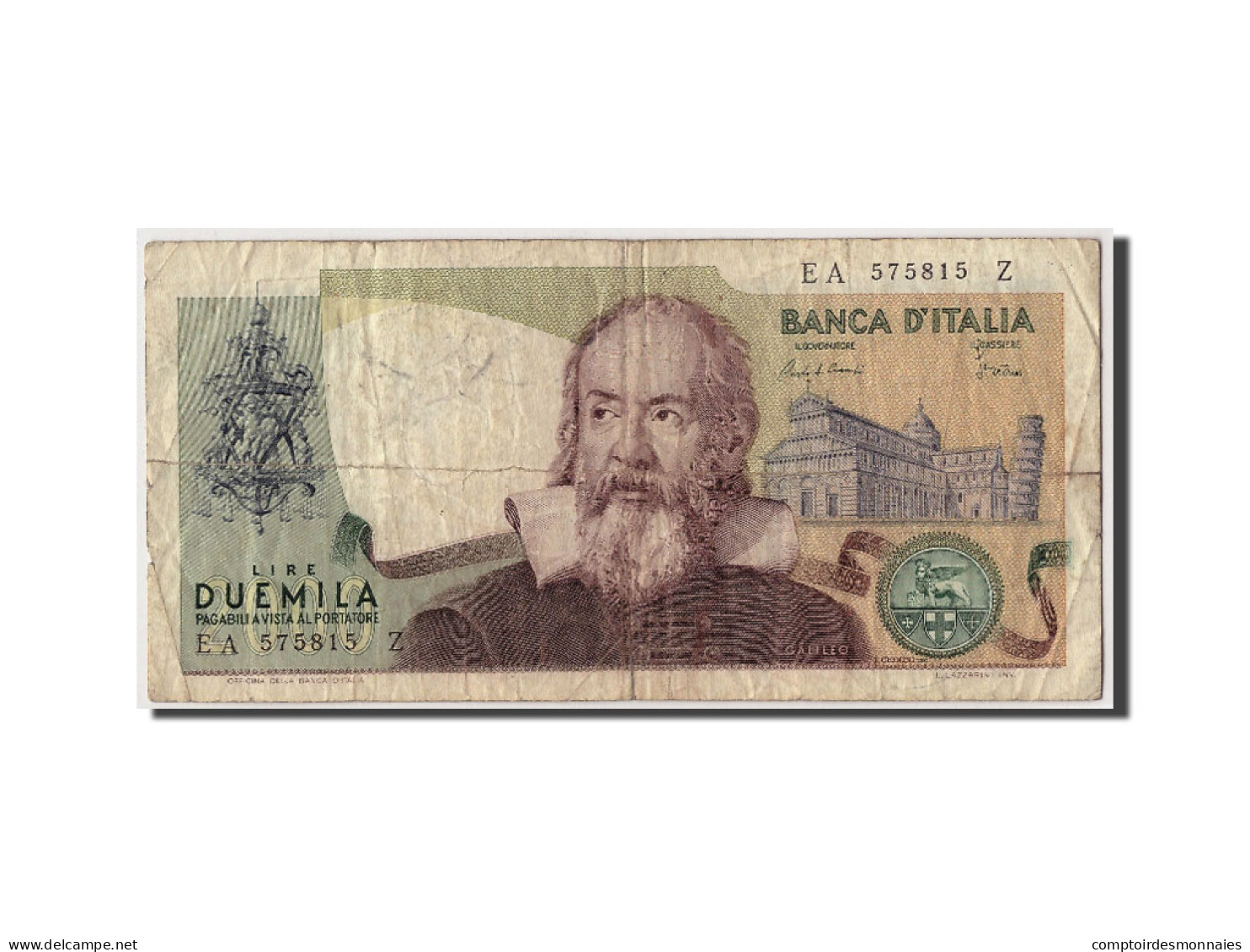 Billet, Italie, 2000 Lire, 1983, 1983-10-24, TB - 2.000 Lire