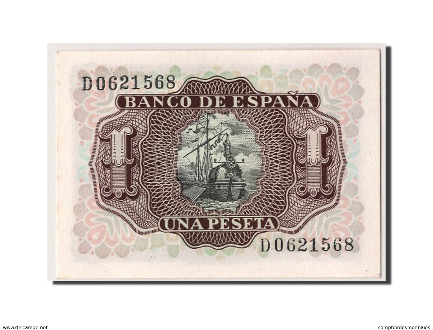 Billet, Espagne, 1 Peseta, 1953, 1953-07-22, NEUF - 1-2 Pesetas