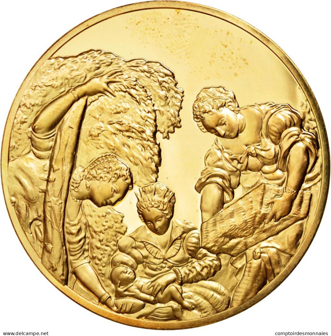Espagne, Medal, Arts & Culture, FDC, Bronze - Autres & Non Classés