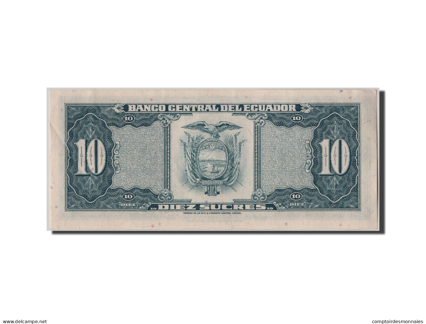 Billet, Équateur, 10 Sucres, 1980, 1980-05-24, SPL - Equateur