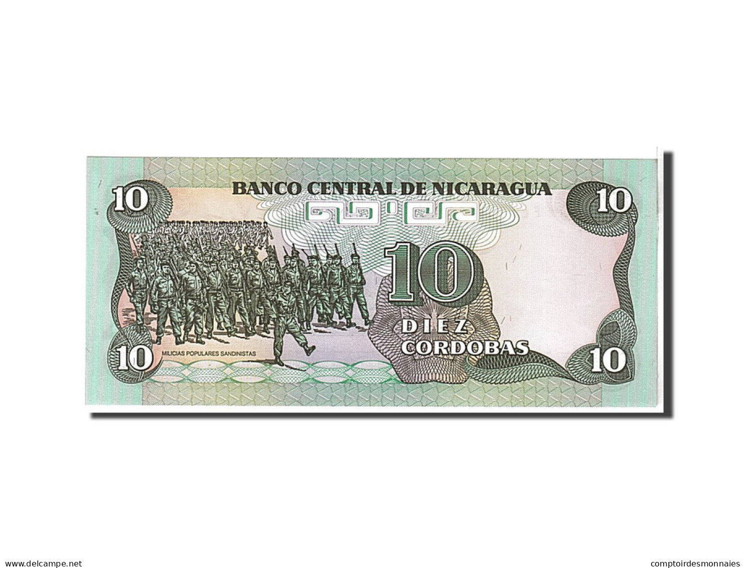 Billet, Nicaragua, 10 Cordobas, 1985, KM:151, NEUF - Nicaragua