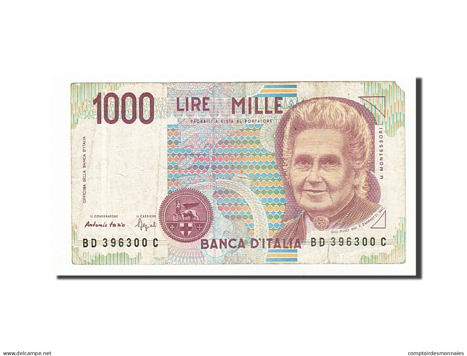 Billet, Italie, 1000 Lire, 1990, 1990-10-03, B+ - 1000 Lire