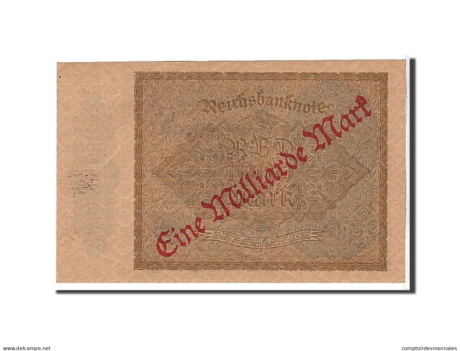 Billet, Allemagne, 1 Milliarde Mark On 1000 Mark, 1922, KM:113a, SUP - 1 Milliarde Mark