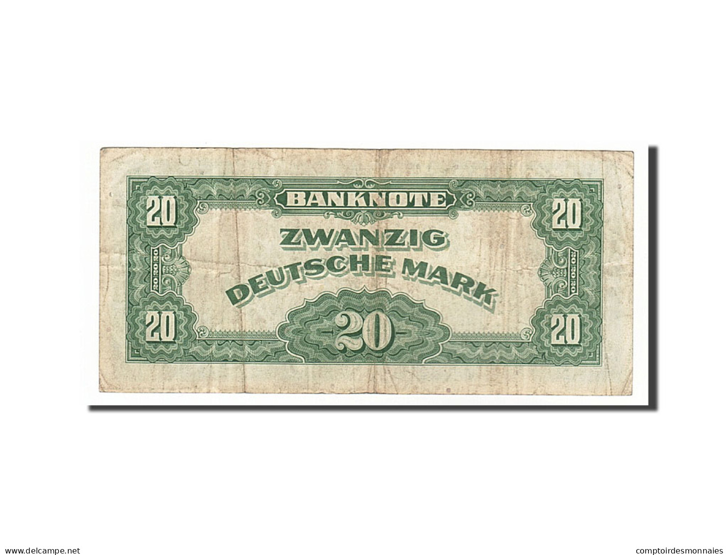 Billet, République Fédérale Allemande, 20 Deutsche Mark, 1948, TB+ - 20 Deutsche Mark