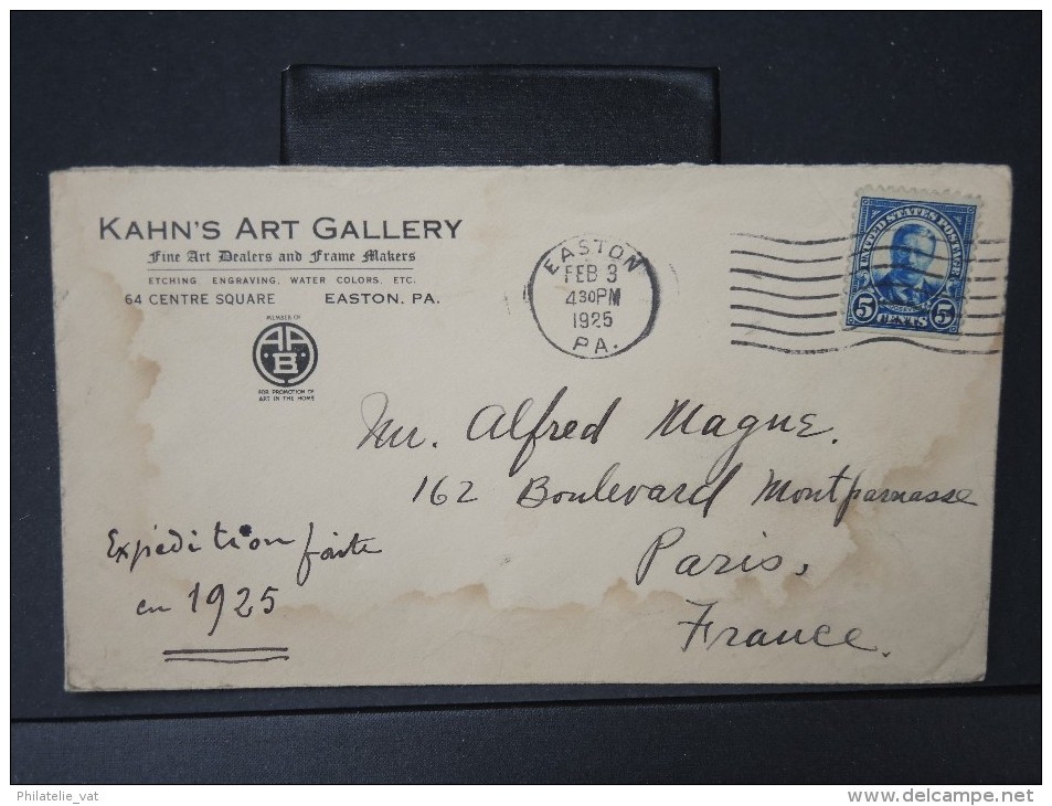 ETATS UNIS -  ARCHIVE DE 48 enveloppes de New York pour Paris période 1930/38 toutes par bateau a étudier  P4185