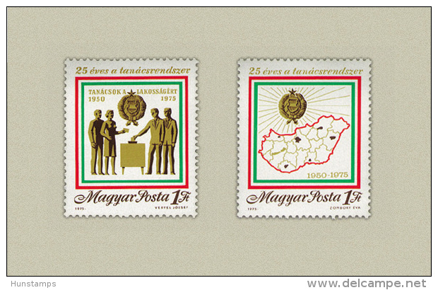 Hungary 1975. Advice System Set MNH (**) Michel: 3068-3069 / 0.60 EUR - Ongebruikt