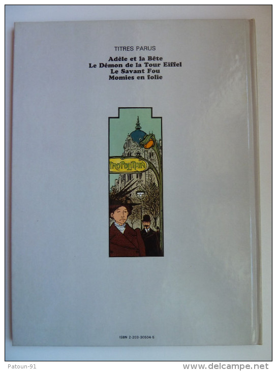 Adèle Blanc-sec, Momies En Folie En EO, DL 1978 En TTBE - Adèle Blanc-Sec