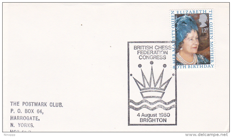 Great Britain 1980 British Chess Federation Congress Souvenir Cover - Unclassified