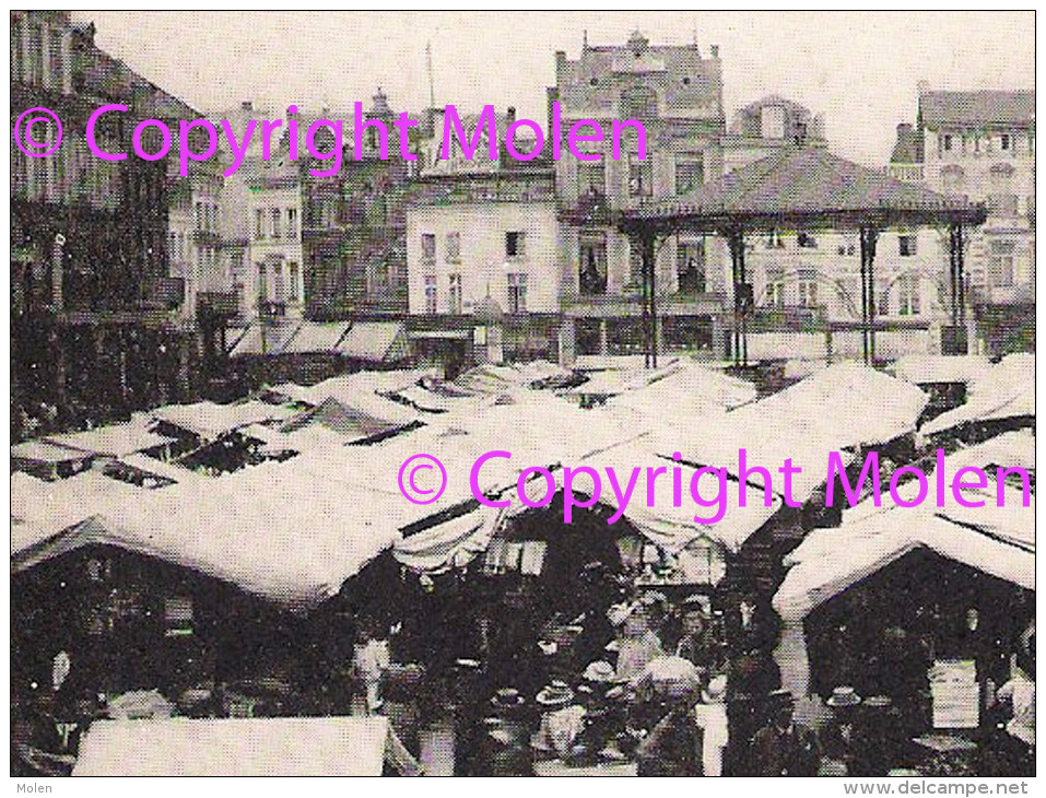 MARCHE DE LA VILLE BASSE CHARLEROI Markt Market Mercato Mercado Marchand Marchande KIOSQUE Kiosk   2928 - Markets