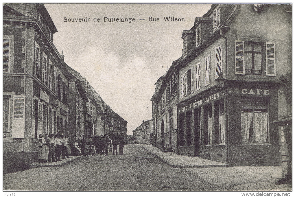 57 - Souvenir De Puttelange - Rue Wilson - Puttelange