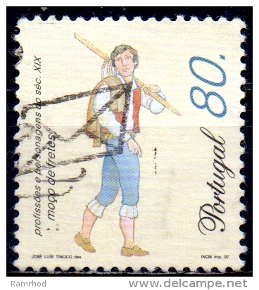 PORTUGAL 1995 19th-century Itinerant Trades - 80e. - Carrier/messenger Boy   FU - Oblitérés