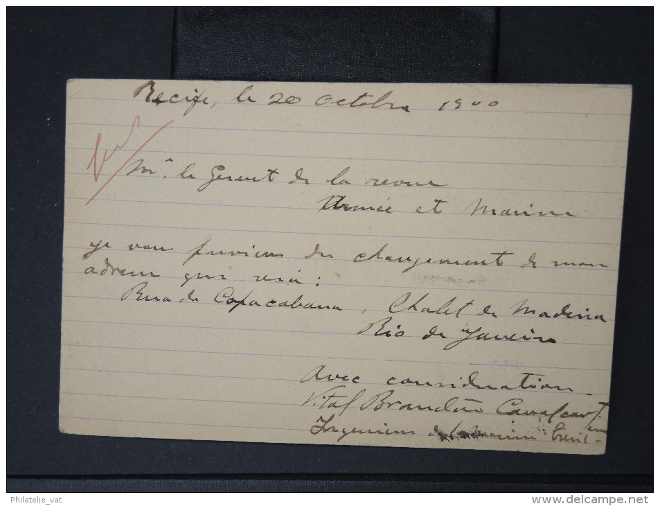 BRESIL- Lot de 14 Entires postaux   tous voyagés  période 1900   à bien regarder   tous scannés   P4198