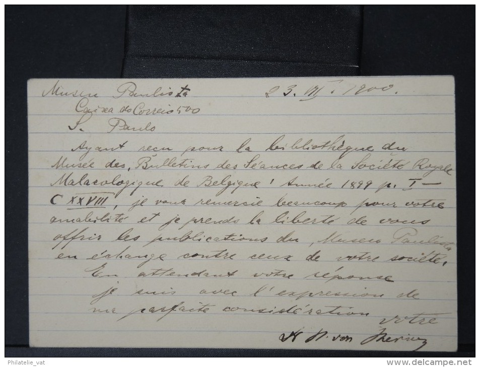 BRESIL- Lot de 14 Entires postaux   tous voyagés  période 1900   à bien regarder   tous scannés   P4198