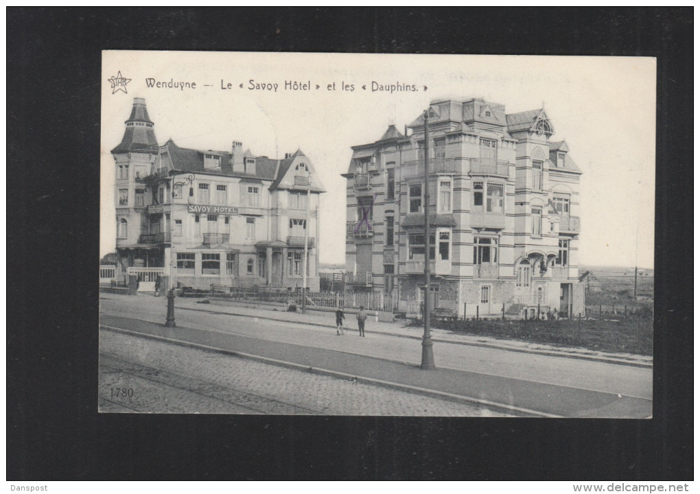 Postkaart Wenduine Le Savoy Hotel 1915 - Wenduine