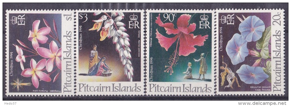 Pitcairn N°428/431 -  Neufs ** - Superbe - Pitcairn