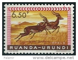 Ruanda Urundi - 1959-61 - 6,5 F. - Scott # 146   MNH - Altri & Non Classificati