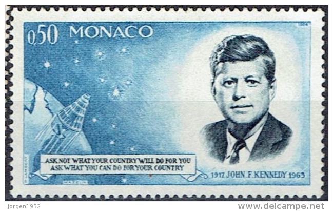 MONACO # STAMPS FROM YEAR 1964  STANLEY GIBBONS 813 - Oblitérés