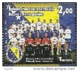 BH 2015-659 WORLD CHAMPIONSHIP IN HANDBALL QATAR, BOSNA AND HERZEGOWINA, 1 X 1v, MNH - Hand-Ball