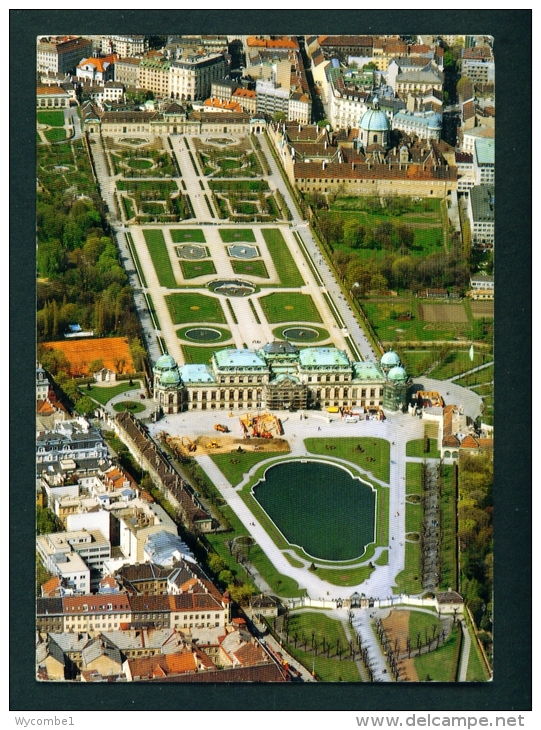 AUSTRIA  -  Vienna  Belvedere Castle  Used Postcard As Scans - Belvedere