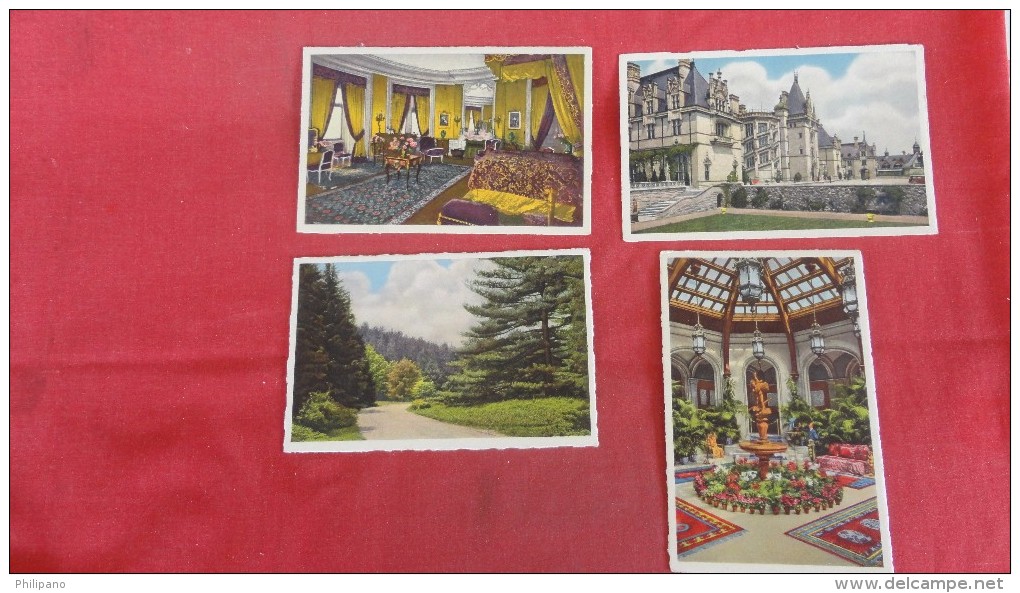 North Carolina> Asheville   $ Card Lot-- Biltmore House & Gardens    1812 - Asheville