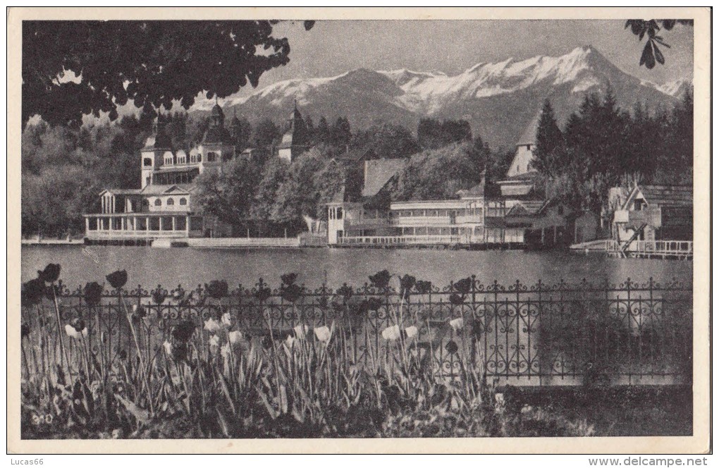 1950 CIRCA VELDEN - SCHLOSSHOTEL MIT MITTAGSKOGEL - Velden