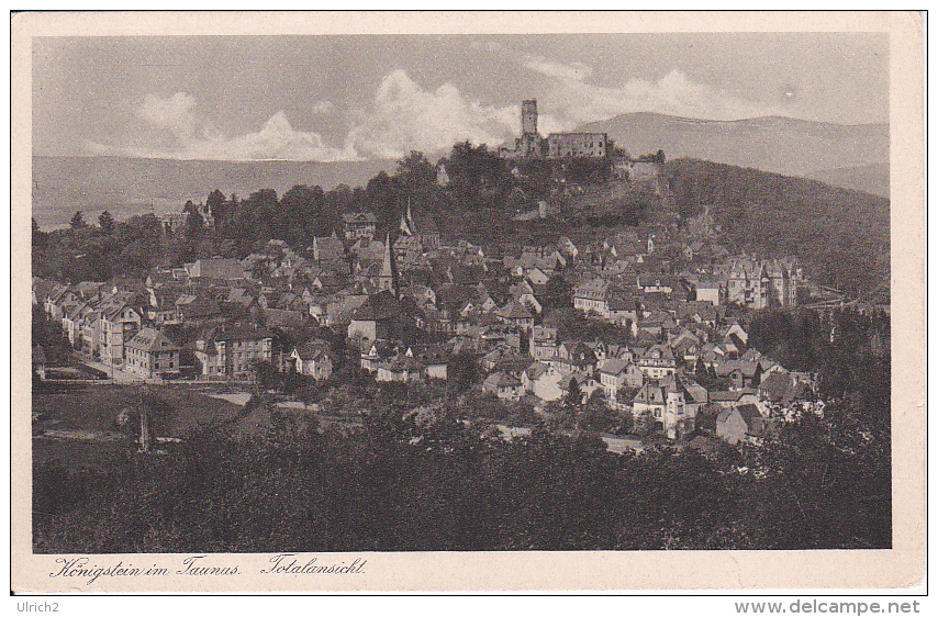 AK Königstein Im Taunus - Totalansicht (14375) - Koenigstein