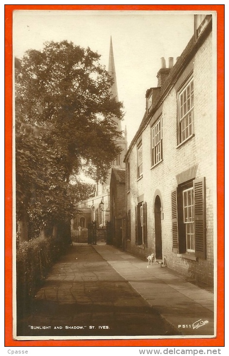 CPA Postcard ENGLAND ST. IVES - "Sunlight And Shadow" ° Clements Series - Walter Scott Bradford - St.Ives