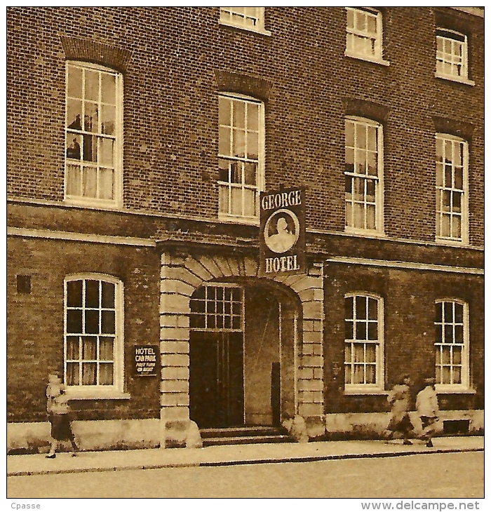 CPA Postcard ENGLAND GRANTHAM Lincolnshire - GEORGE HOTEL ° F. Frith & Co - Autres & Non Classés