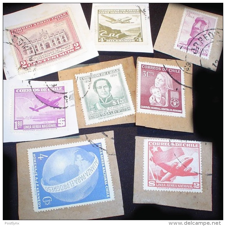 Chile KILOWARE MissionBag 500g (1LB-1½oz) (manufactured)* Stamp Mixture       [vrac Kilowaar Kilovara] - Lots & Kiloware (mixtures) - Min. 1000 Stamps