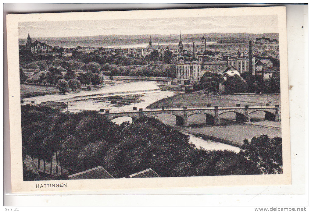 4320 HATTINGEN, Panorama - Hattingen