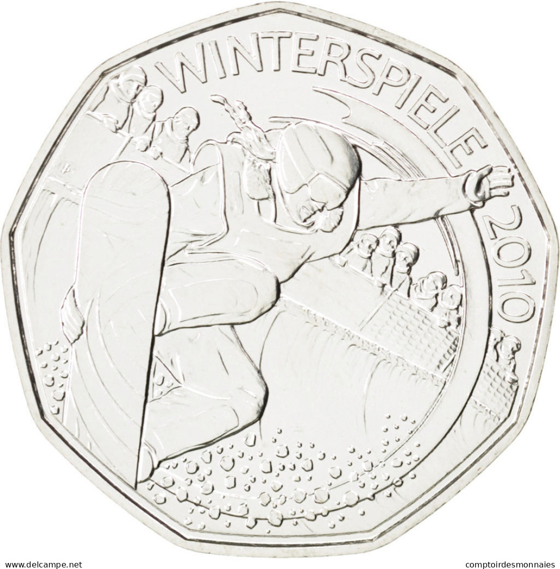 Autriche, 5 Euro, 2010, SPL, Argent, KM:3192 - Oesterreich