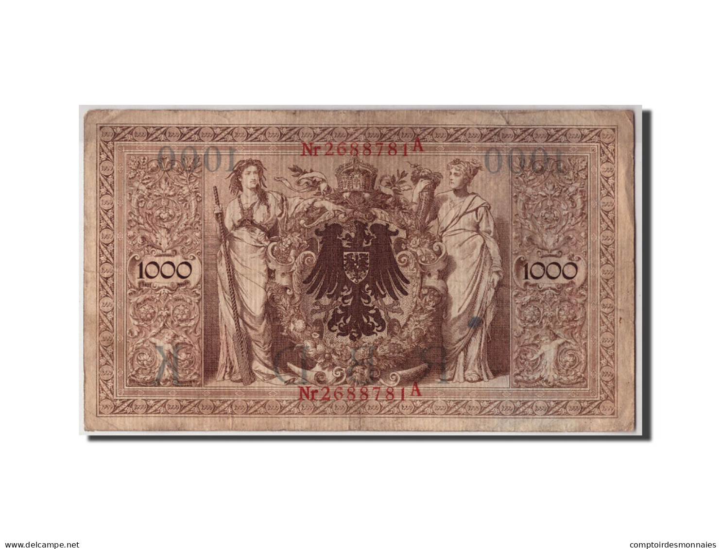 Billet, Allemagne, 1000 Mark, 1910, 1910-04-21, TB - 1000 Mark