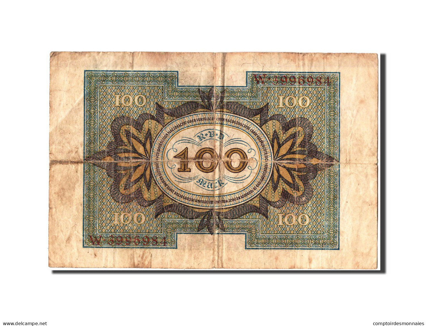 Billet, Allemagne, 100 Mark, 1920, 1920-11-01, B - 100 Mark